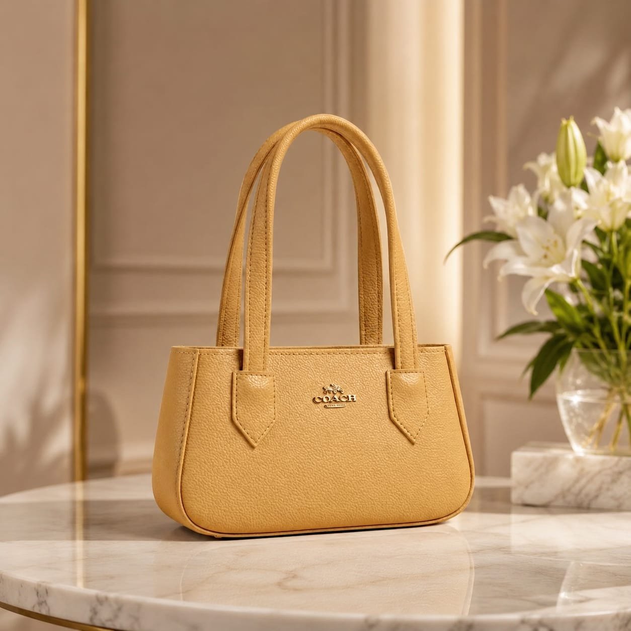 WhatsApp Image 2026-08-11 at 11.24.17 PM (2) Coach Bag Yellow - Image 1